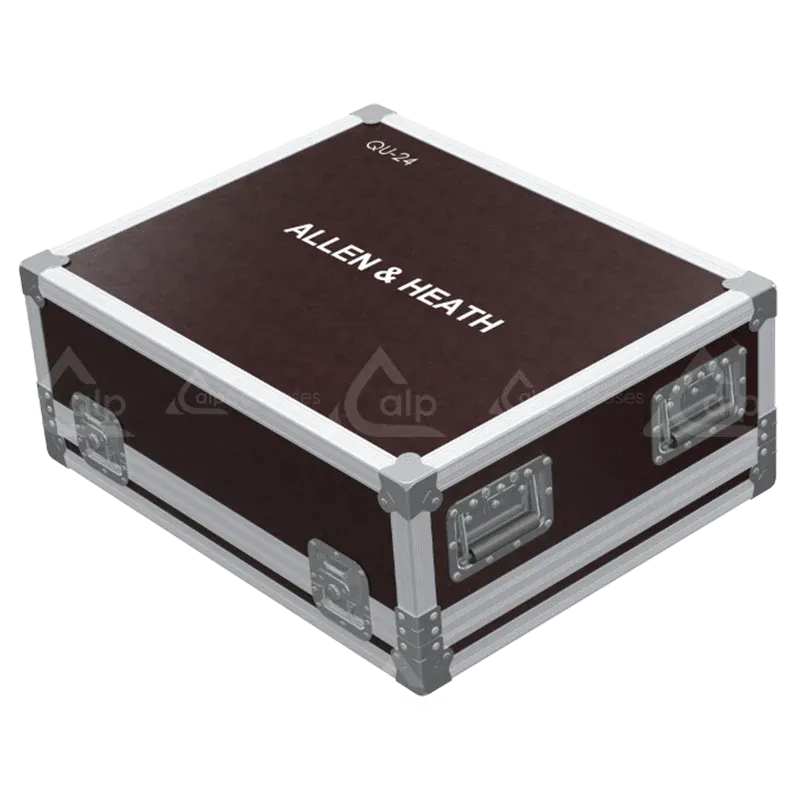 Allen & Heath Qu-24 Series I Flight Case closed lateral side view