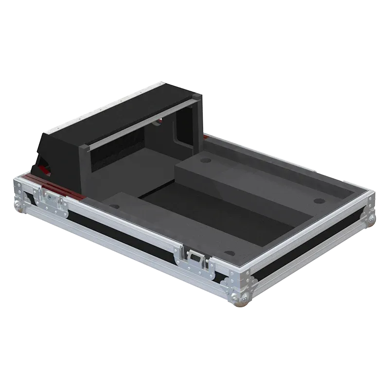 ALLEN & HEATH SQ 5 + DOG HOUSE - WHEELS FOAM LATERAL SIDE FLIGHT CASE