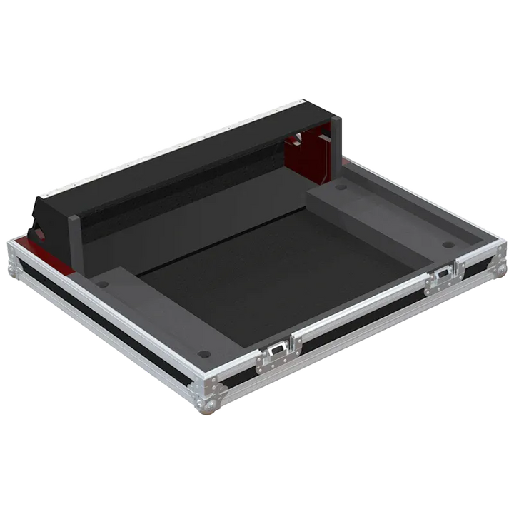 Allen & Heath SQ-7 Series III Case with Doghouse and Wheels open flight case inside view
