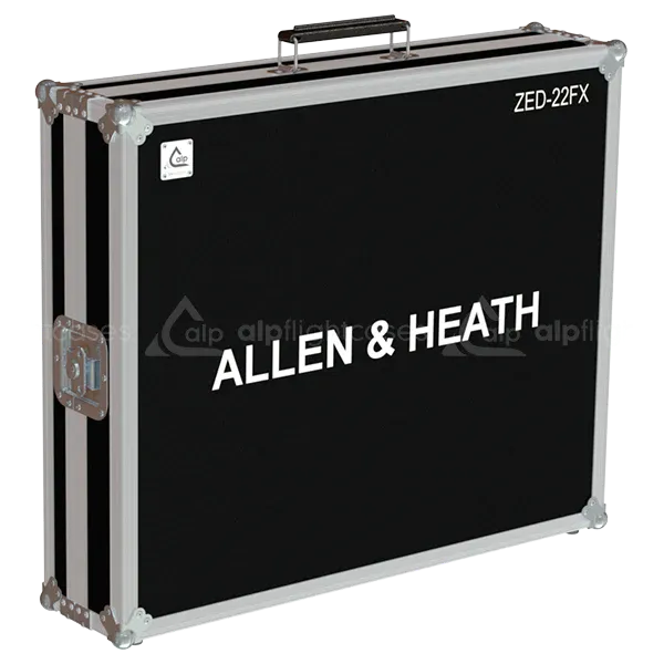 ALLEN & HEATH ZED-22FX - SERIE II LATERAL SIDE VIEW FLIGHT CASE