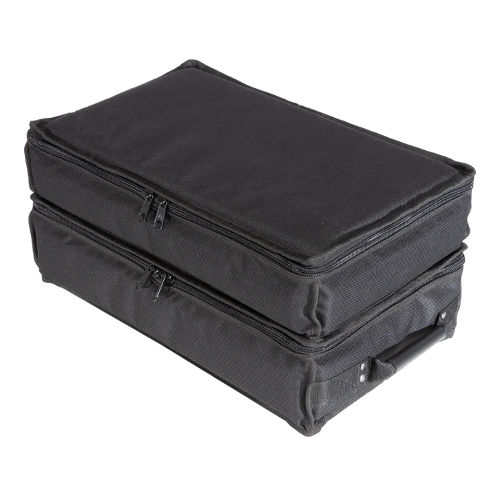 Front right view of the ALP Bag for 8x LED Bars Octo2 in 1500D Cordura with reinforced finishing