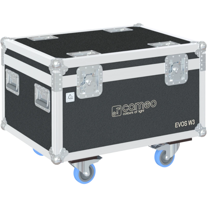 Front right view of the ALP Bag for 4x Cameo EVOS W3 featuring padded protection, reinforced handles and durable fabric construction
