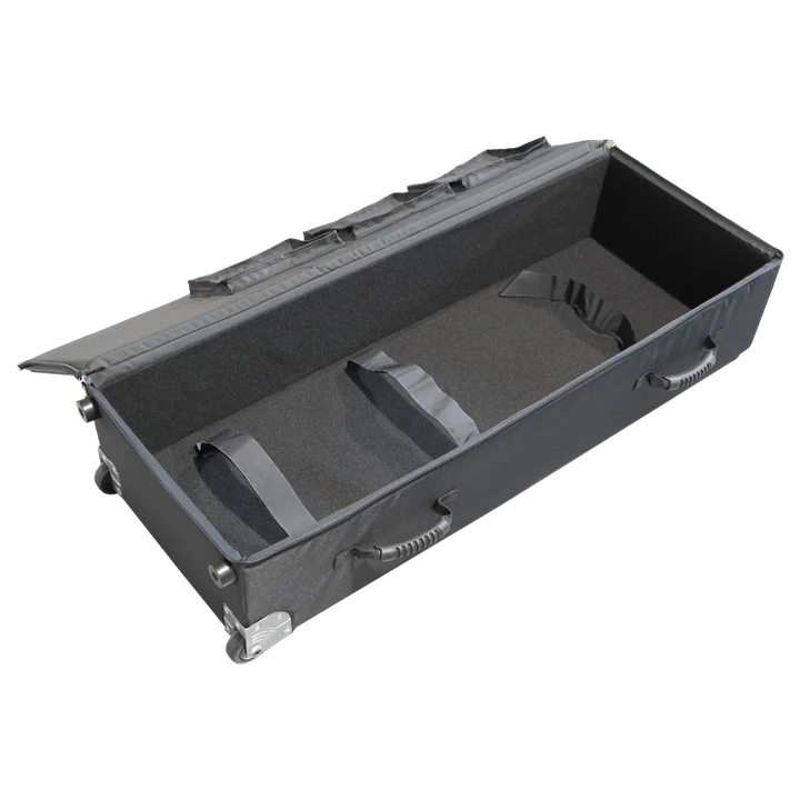 Open empty view of the ALP Bag for Bati and Accessories showing 2 x 6mm foam, Platex 3mm and interior pockets