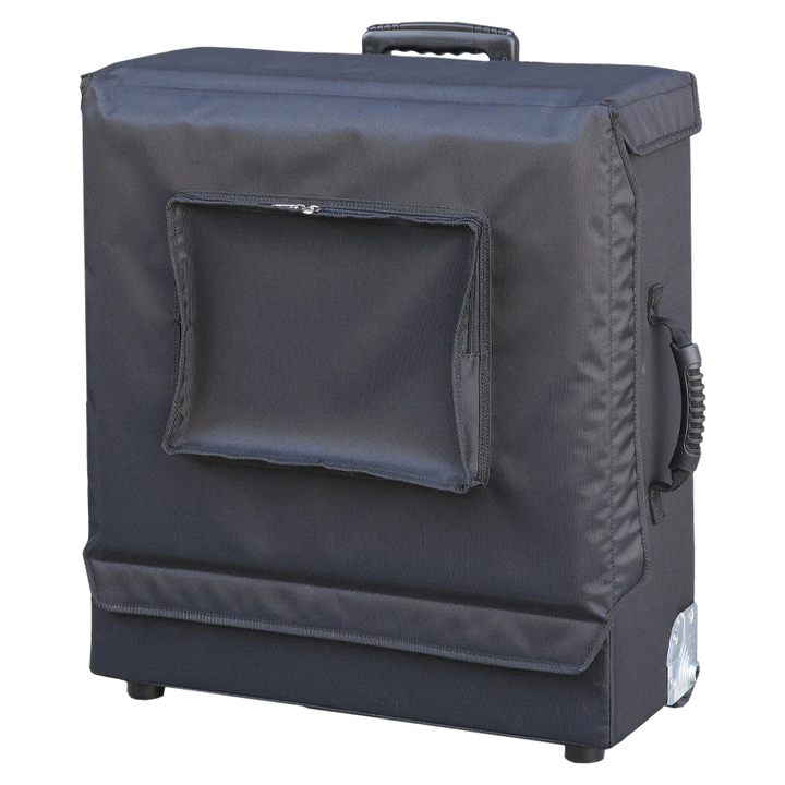 Front right view of the ALP Bag for Bottles with Trolley in 1500D Cordura with reinforced finishing