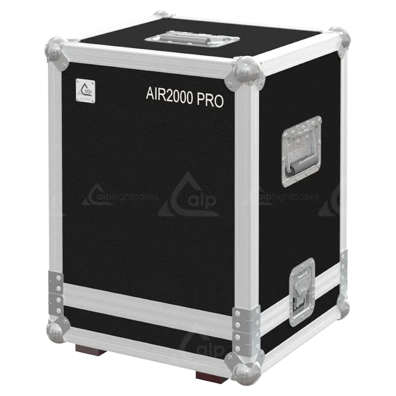 Front right view of the ALP Flight Case SE1P043 for the CAMEO INSTANT AIR 2000 PRO