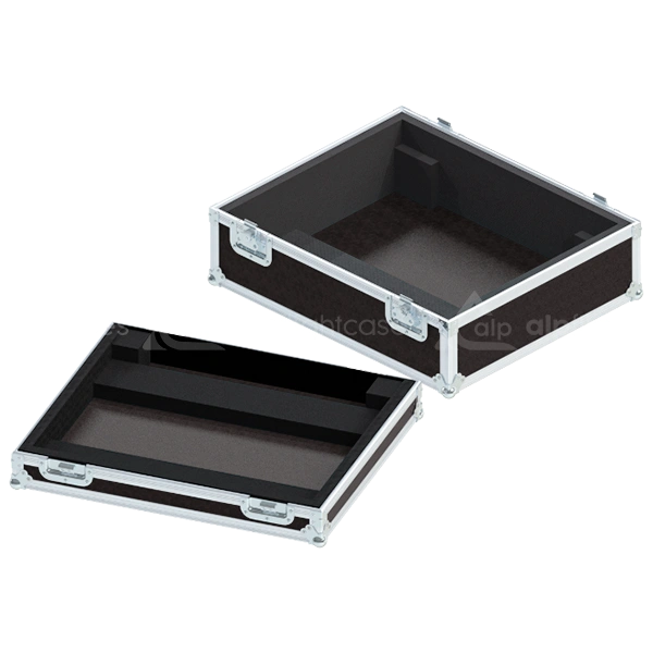 Open empty view of the ALP Flight Case for ChamSys MagicQ MQ40N showing the internal protective layout