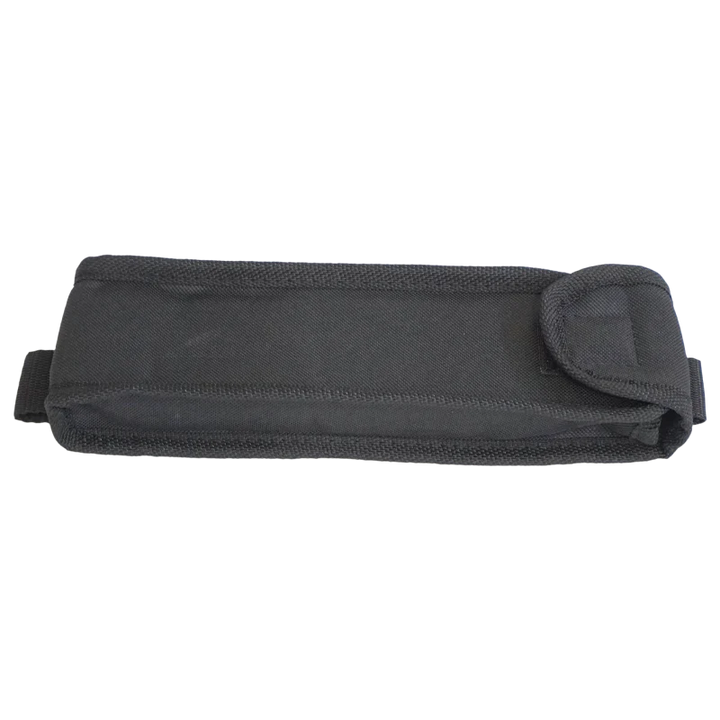 Side view of the ALP Bag Command TV showing custom textile construction and 6mm foam protection