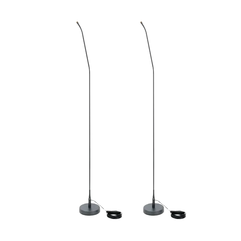 Standalone view of two AKG GN155 microphones