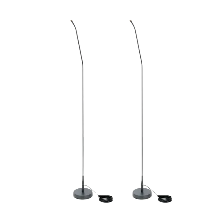 Standalone view of two AKG GN155 microphones
