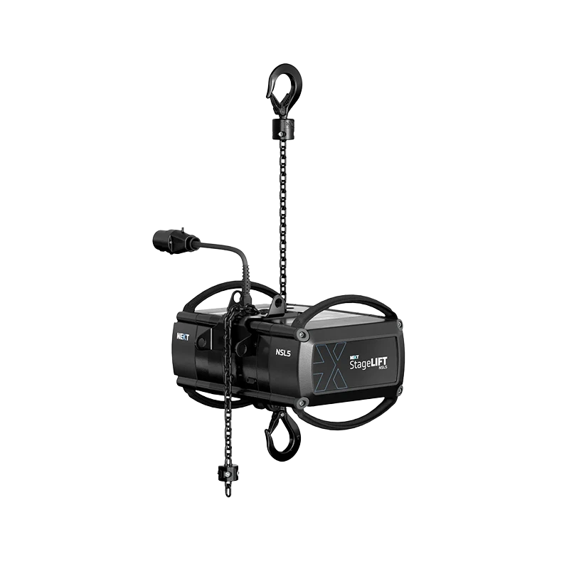 Standalone view of two Next NSL2.5 Stage Lift 250Kg units