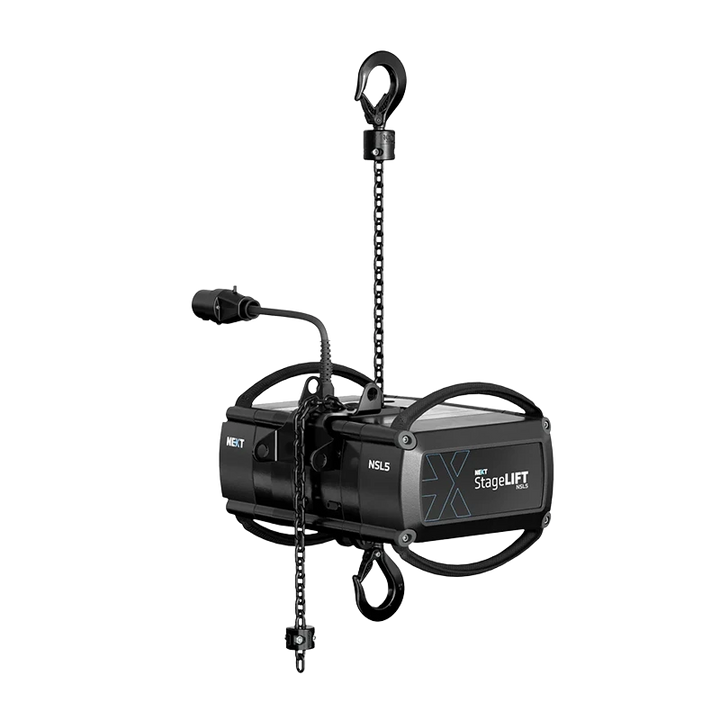 Standalone view of two Next NSL2.5 Stage Lift 500Kg units