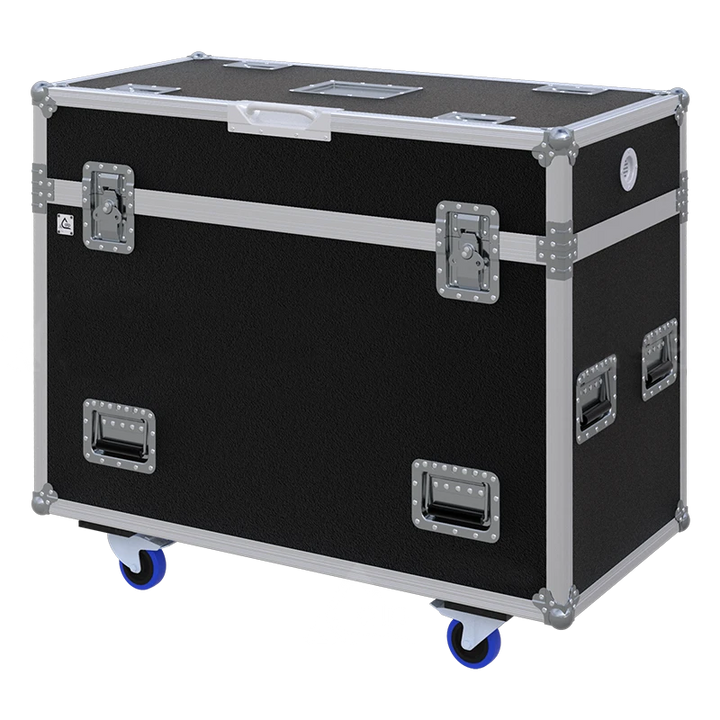 Front view of the custom ALP Flight Case for 2x VARI-LITE VL440SP/VL880SP/VLX3WA moving head fixtures