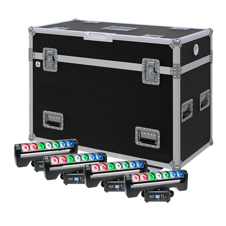 ALP FLIGHT CASES for 4x Elation ACL 360 Bar