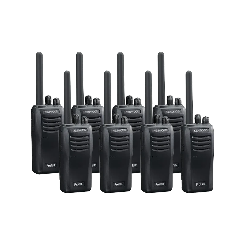 Standalone view of eight Portable Radio RP1 units