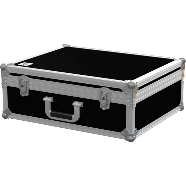 Front view of the custom ALP Flight Case for 8x Portable Radio RP1 units