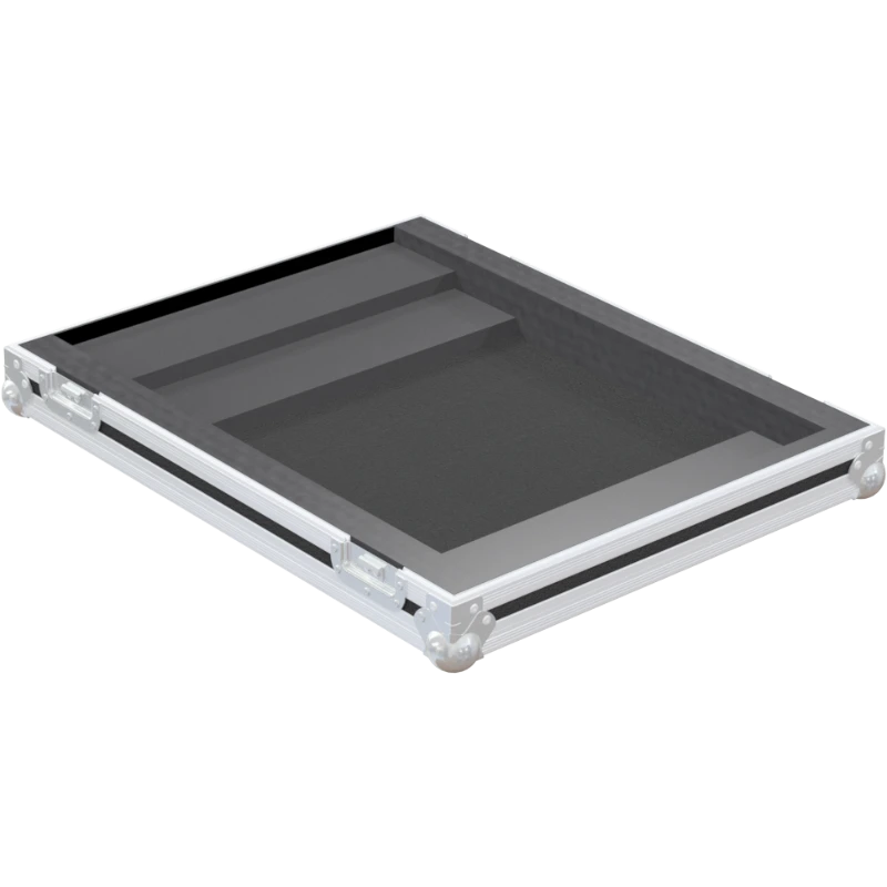 Open empty view of the ALP Flight Case for Allen & Heath WZ3 14:4:2 showing the custom protective interior layout
