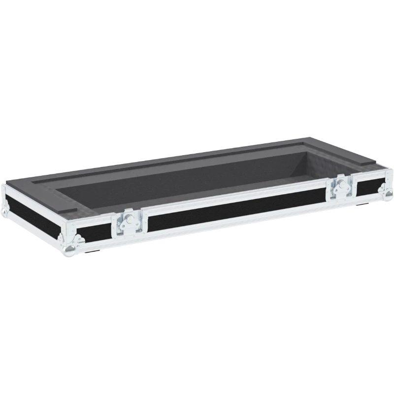 Open empty view of the ALP Flight Case for Avolites Arena showing the custom protective interior layout