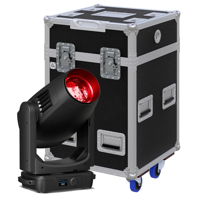Standalone view of the Ayrton Huracán-X professional lighting fixture