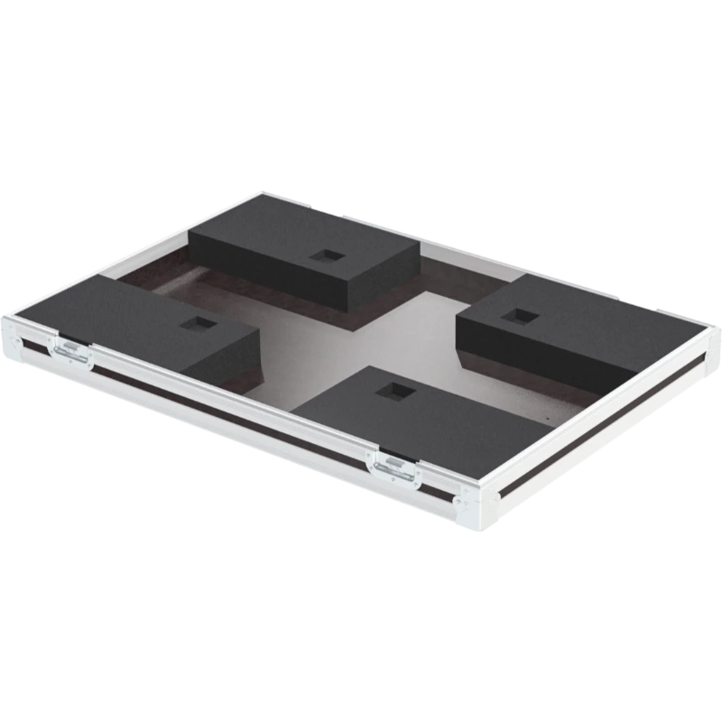 Open empty view of the ALP Flight Case for Behringer WING Serie I showing the custom protective interior layout