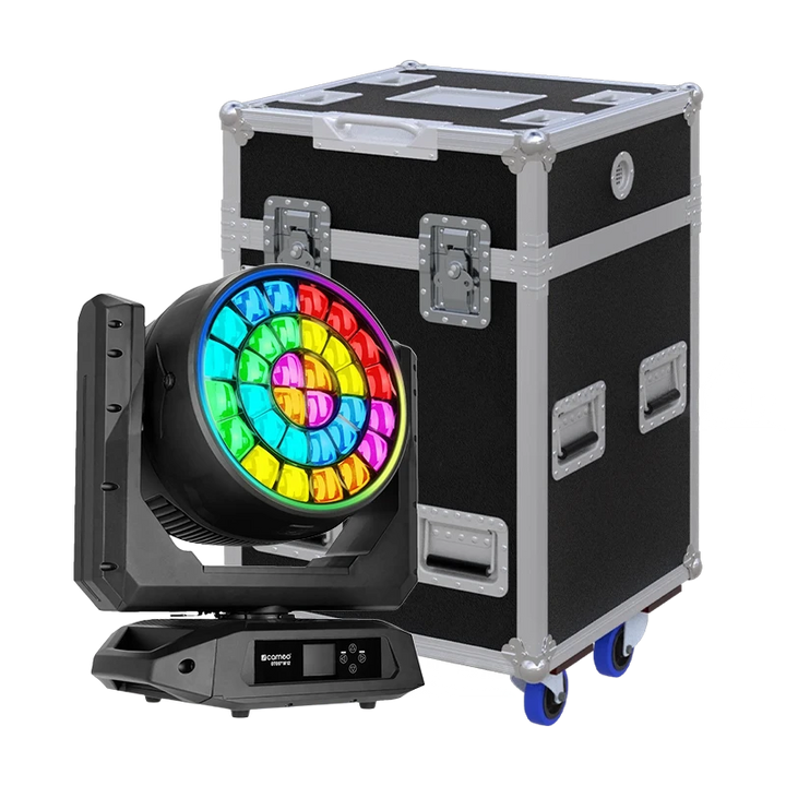 Standalone view of the Cameo OTOS W12 professional lighting fixture