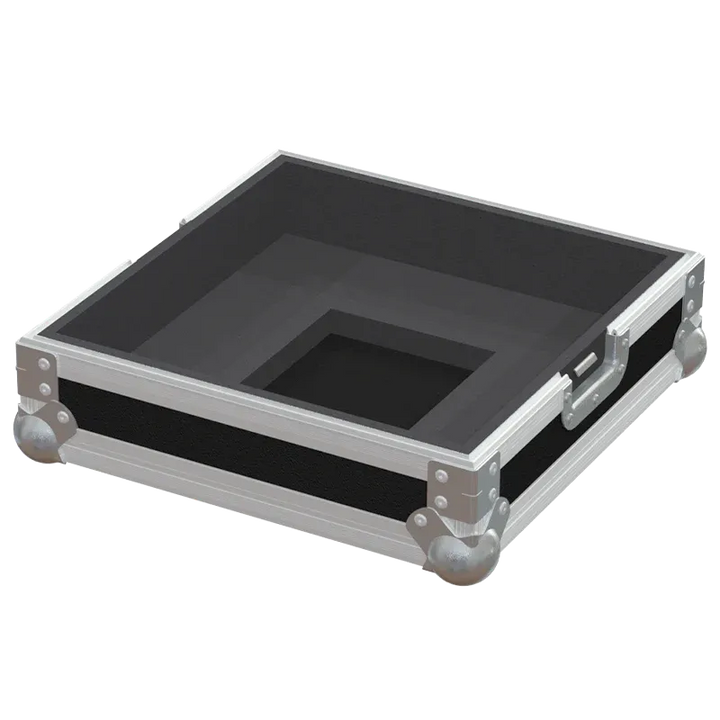 Open empty view of the ALP Flight Case for Chauvet Hurricane Bubble Haze showing the custom protective interior layout