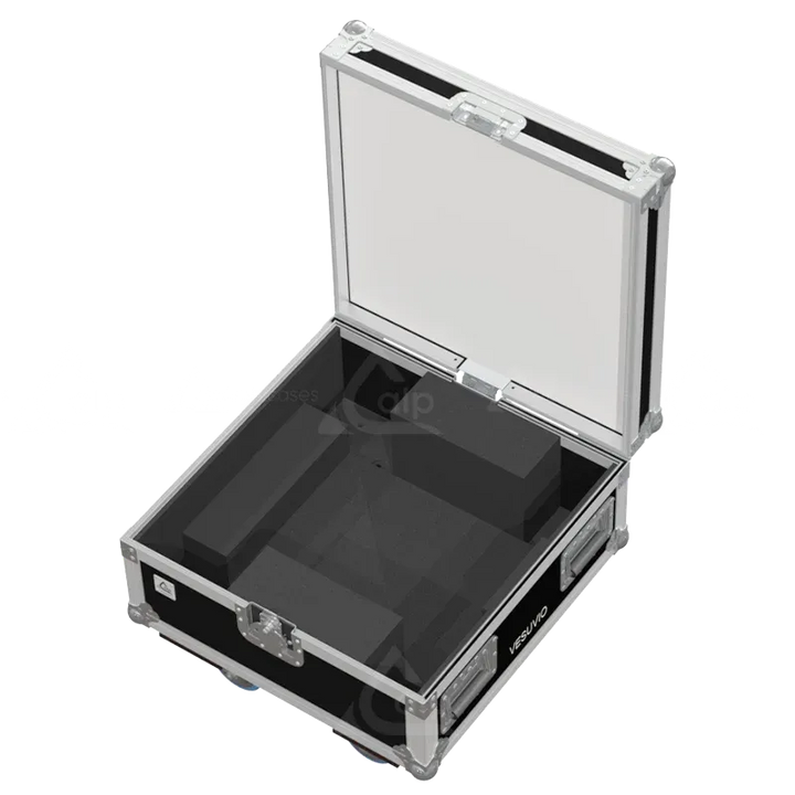 Open empty view of the ALP Flight Case for Chauvet Vesuvio II showing the custom protective interior layout