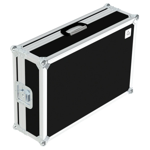 Front view of the custom ALP Flight Case for Chroma-Q Stage CL lighting controller
