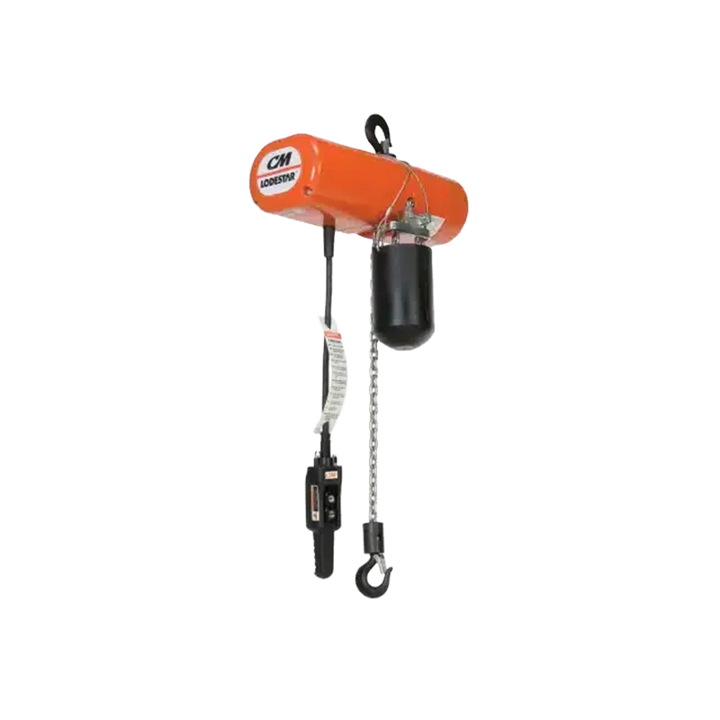 Standalone view of the CM Lodestar CL Mod. J/JJ/L/LL/R/RR chain hoist