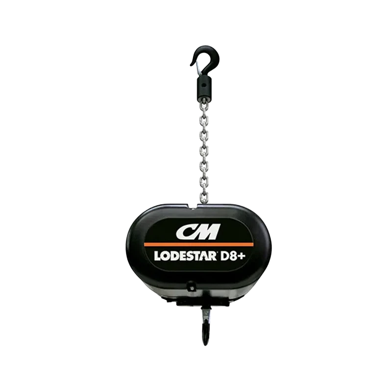 Standalone view of the CM Lodestar D8 Mod. B/C/F chain hoist