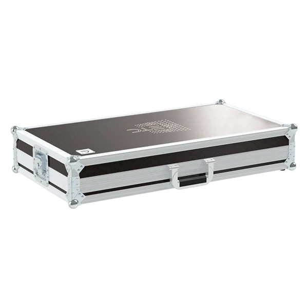 Front view of the custom ALP Flight Case for ETC SmartFade ML lighting console