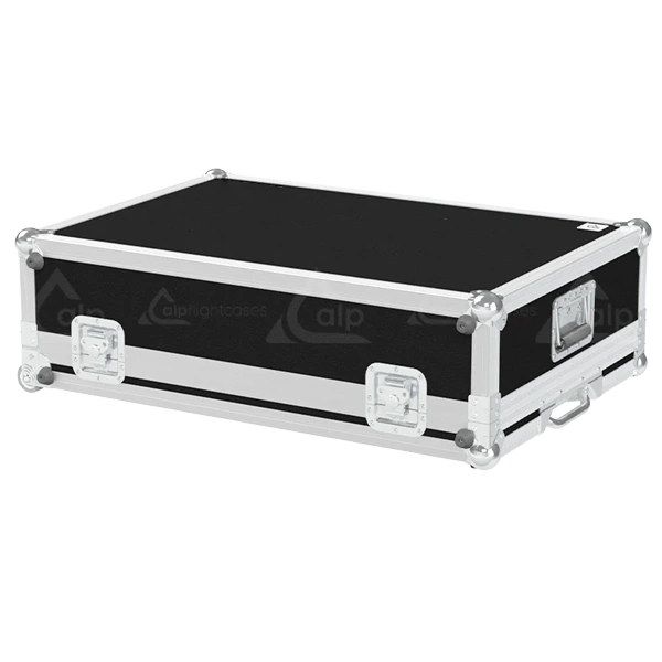 Front view of the custom ALP Flight Case for Jands Event 408 lighting console