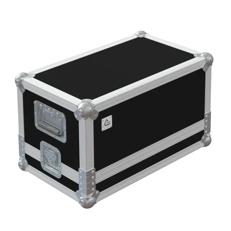 Front view of the custom ALP Flight Case for LOOK Solutions ORKA