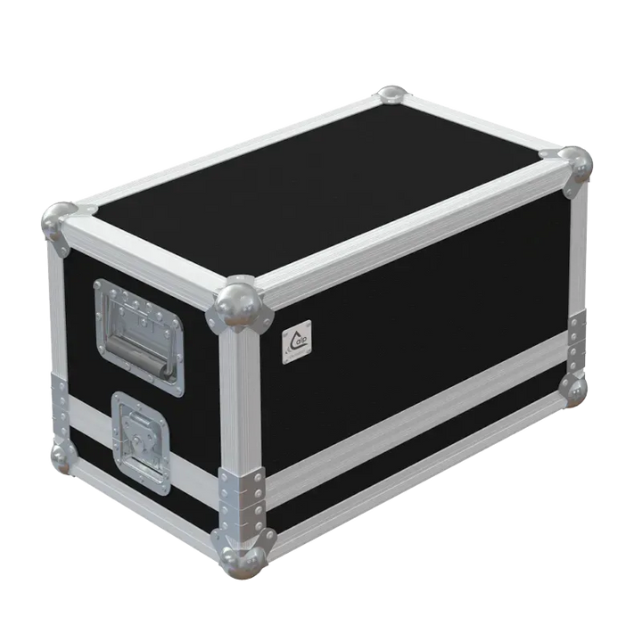 Front view of the custom ALP Flight Case for LOOK Solutions ORKA