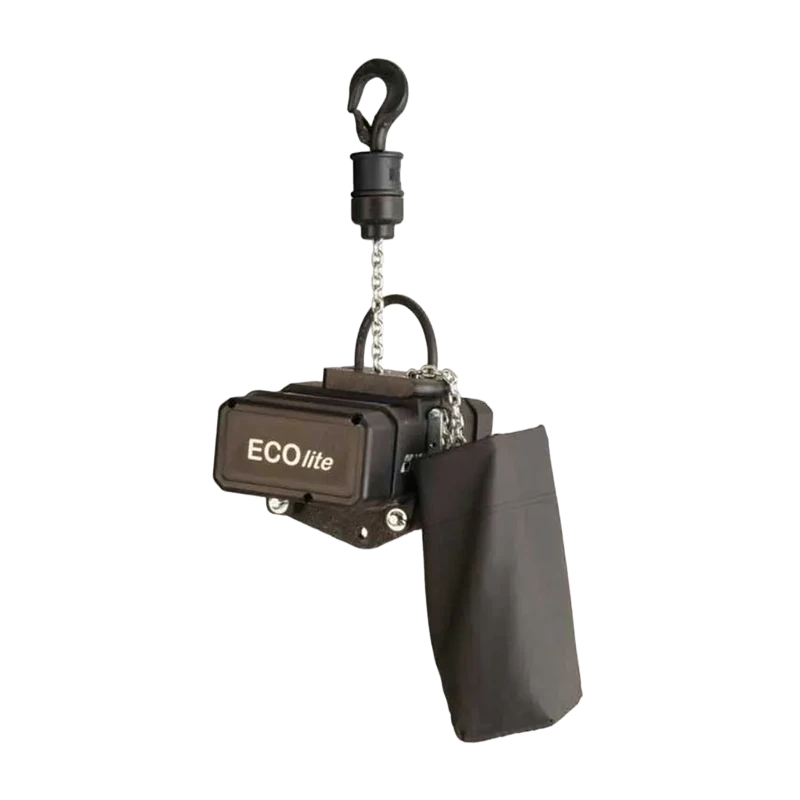 Standalone view of the MoveKet Ecolite 1000 chain hoist