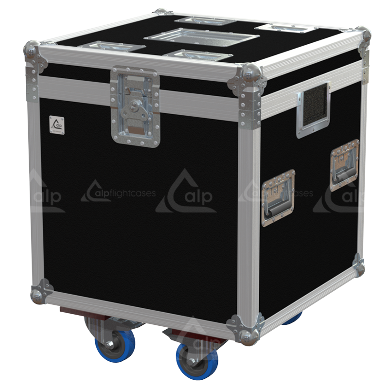 Front view of the professional Multicore PRO 600 flight case by ALP Flight Cases