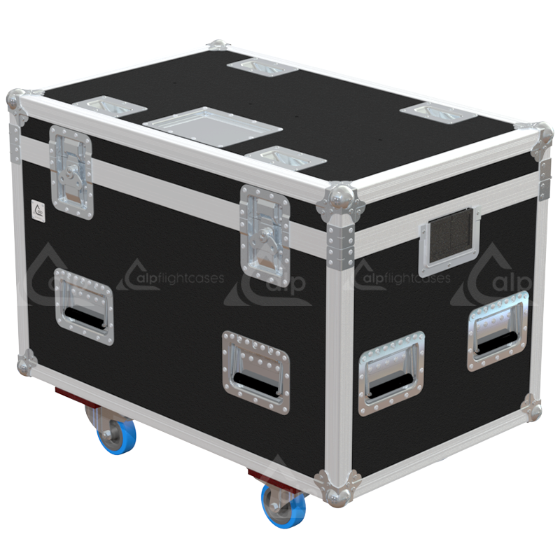 Front view of the professional Multicore PRO 900 flight case by ALP Flight Cases