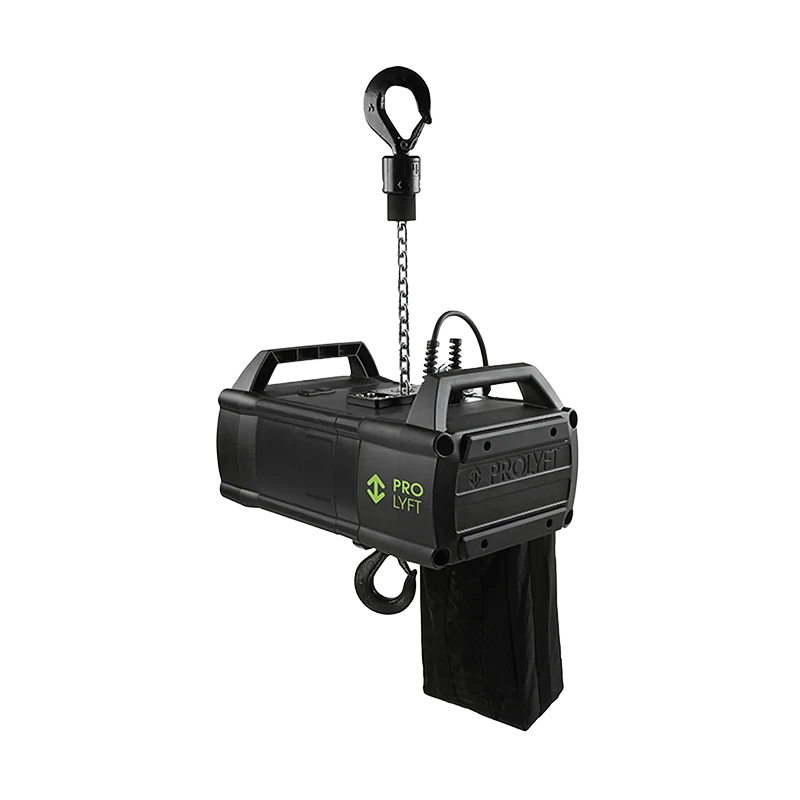 Standalone view of the Prolyft Aetos 1000Kg chain hoist