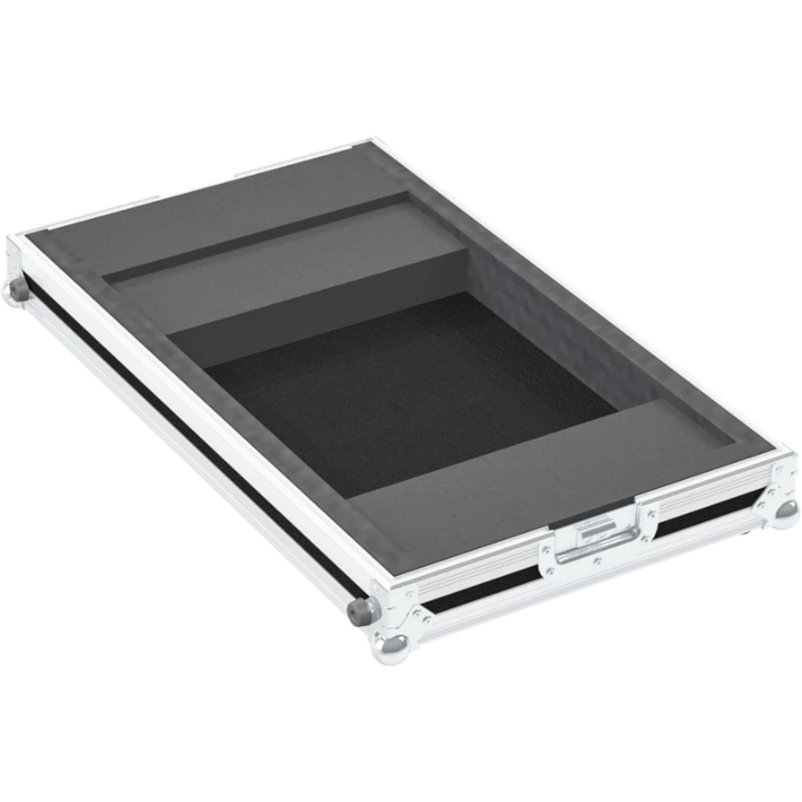 Open empty view of the ALP Flight Case for RANE SEVENTY-TWO showing the custom protective interior layout