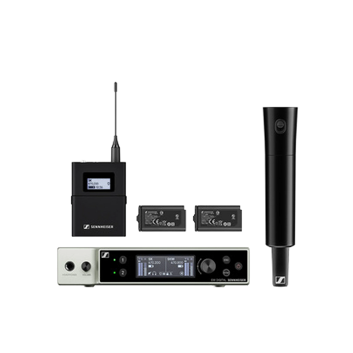Standalone view of Sennheiser EW-DX accessories