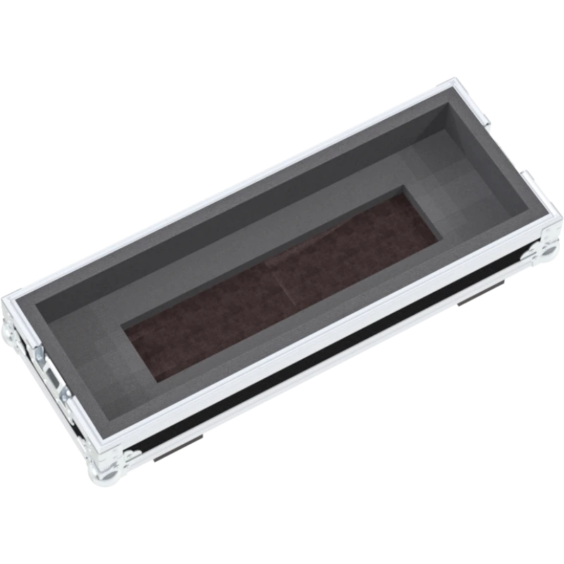 Open empty view of the ALP Flight Case for Swefog Xeon II Intellahazer showing the custom protective interior layout