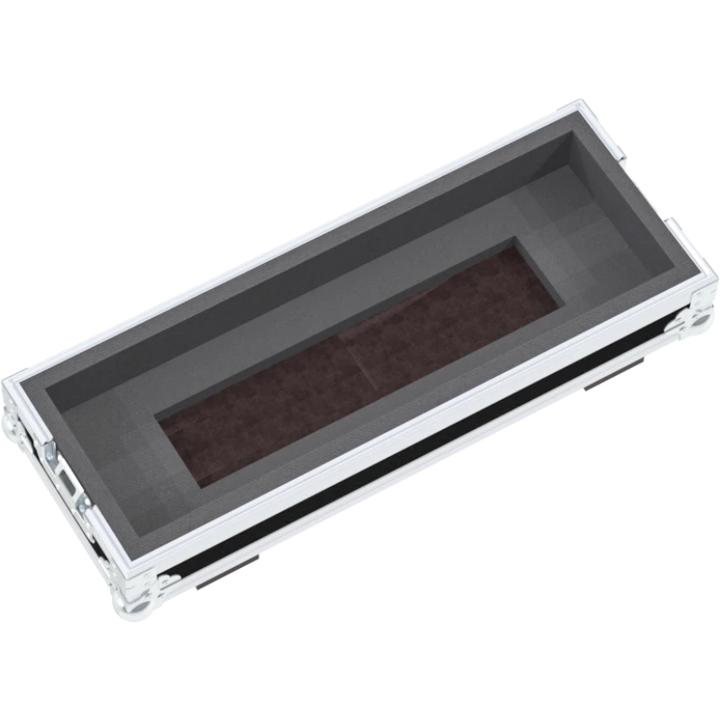 Open empty view of the ALP Flight Case for Swefog Xeon II Intellahazer showing the custom protective interior layout