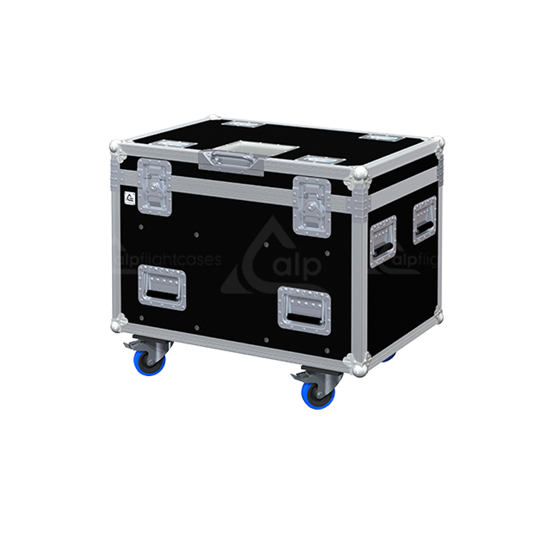 Front view of the professional PRO Trunk flight case (900x600x600mm) by ALP Flight Cases