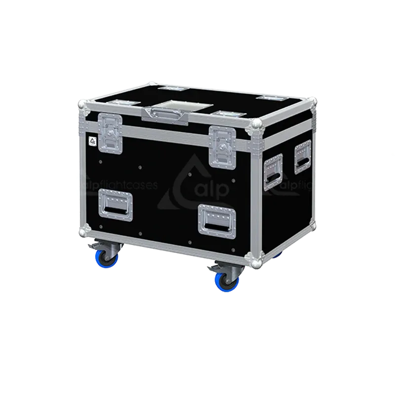 Front view of the professional PRO Trunk flight case (900x600x600mm) by ALP Flight Cases