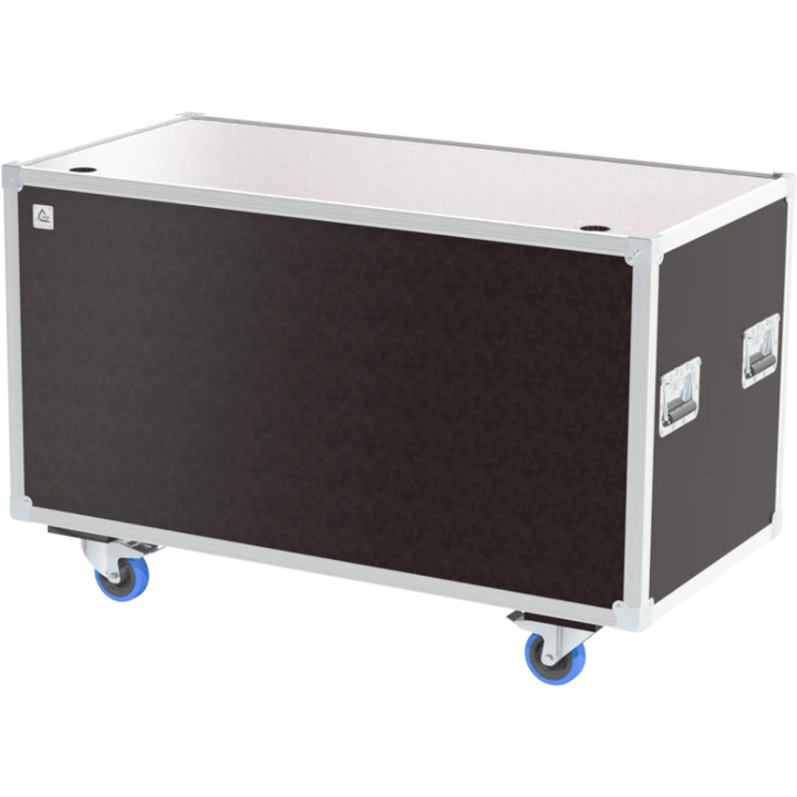 Front view of the professional 1200x600x600mm Speedy-Box trunk flight case by ALP Flight Cases