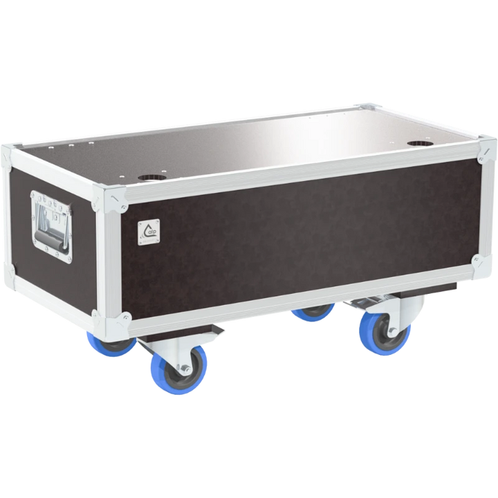 Front view of the professional compact Speedy-Box trunk flight case (800x400x400mm) by ALP Flight Cases