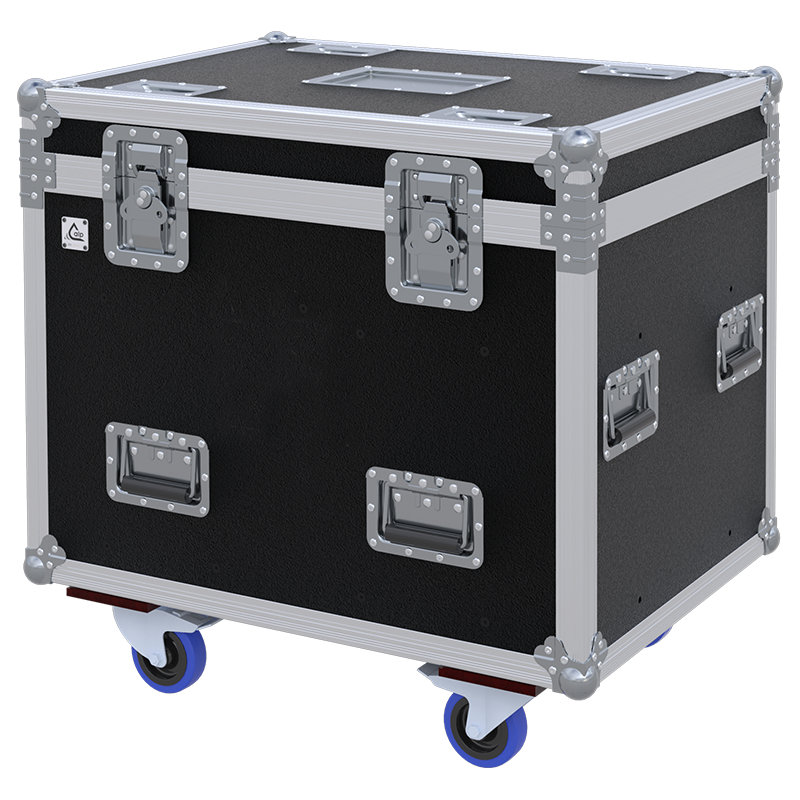 Front view of the professional Serie AZ6 utility trunk flight case by ALP Flight Cases