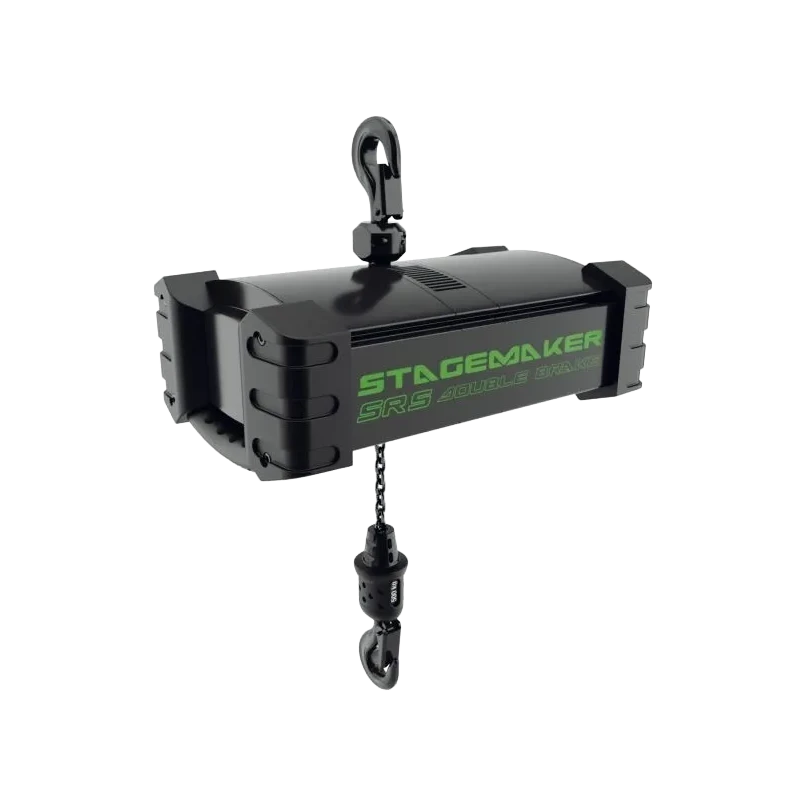 Standalone view of the Verlinde Stagemaker D8 SR5 chain hoist