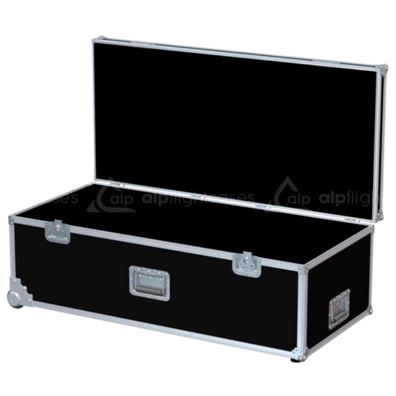 Open Front view of the custom flight case for the Arri Alexa Plus / Alexa XT