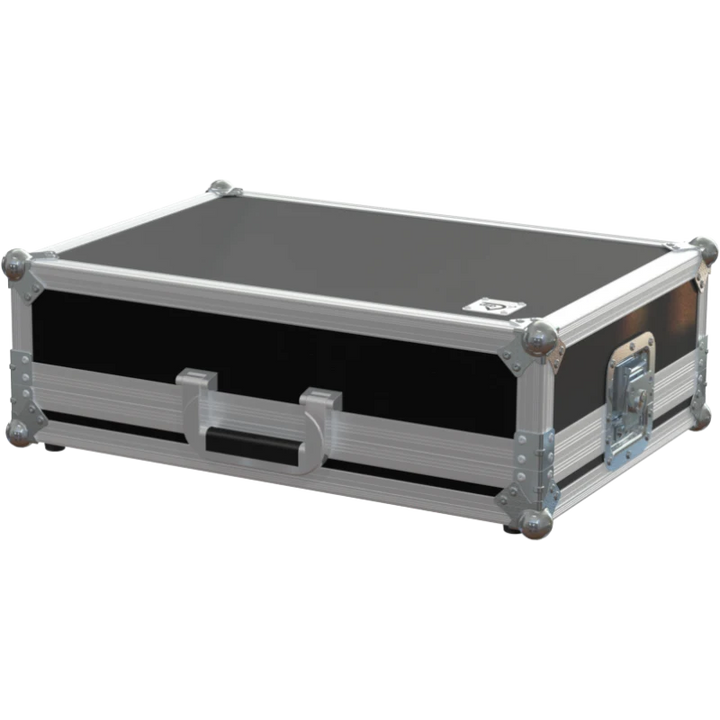 Front view of the custom flight case for the Roland V-4EX