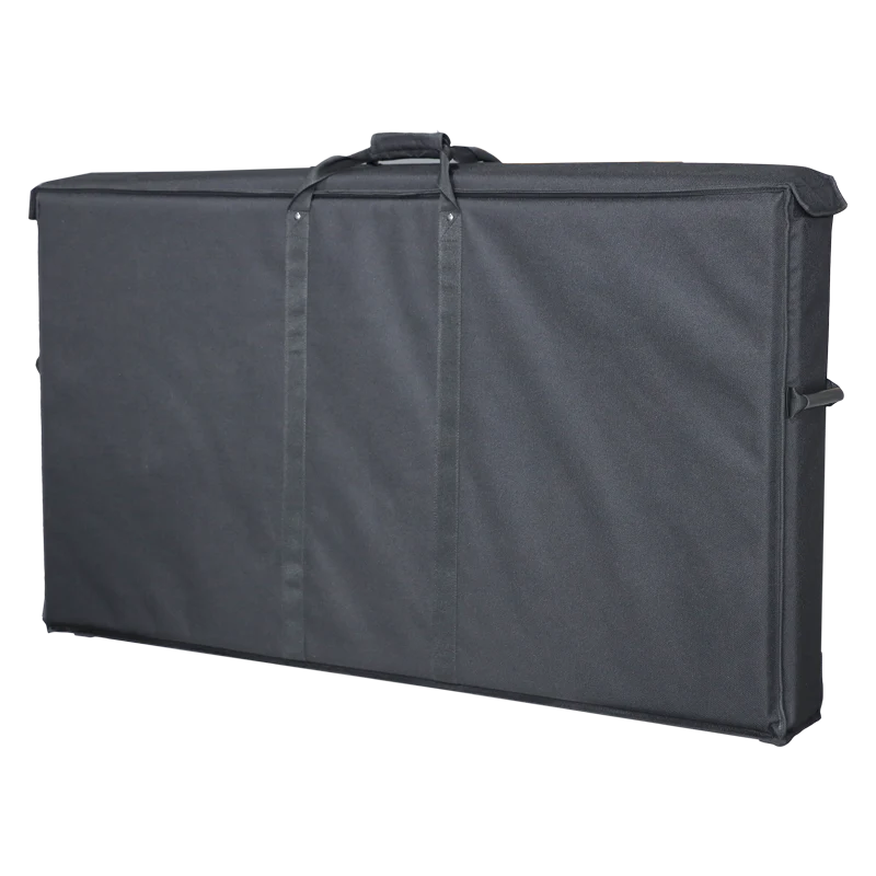 Rear view showing the secure-wrap reinforced dual handle system